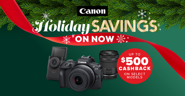 Canon 50th Anniversary Holiday Savings