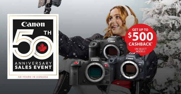 Canon 50th Anniversary Winter Cashback
