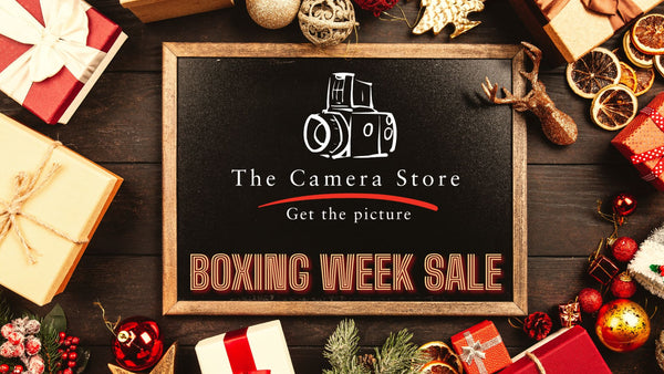 Boxing Week Sale at The Camera Store!