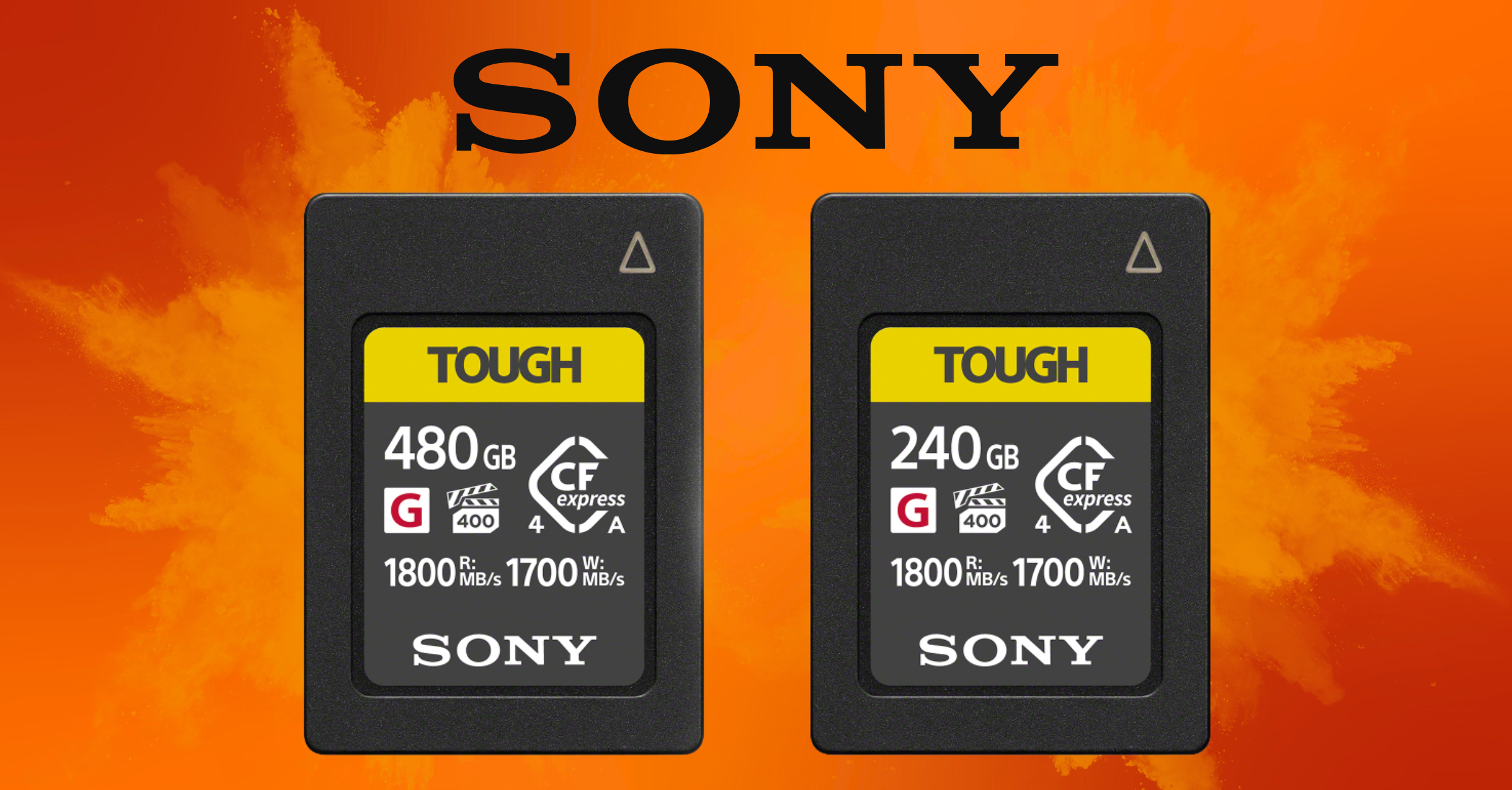 Two New Sony Tough CFexpress Memory Cards