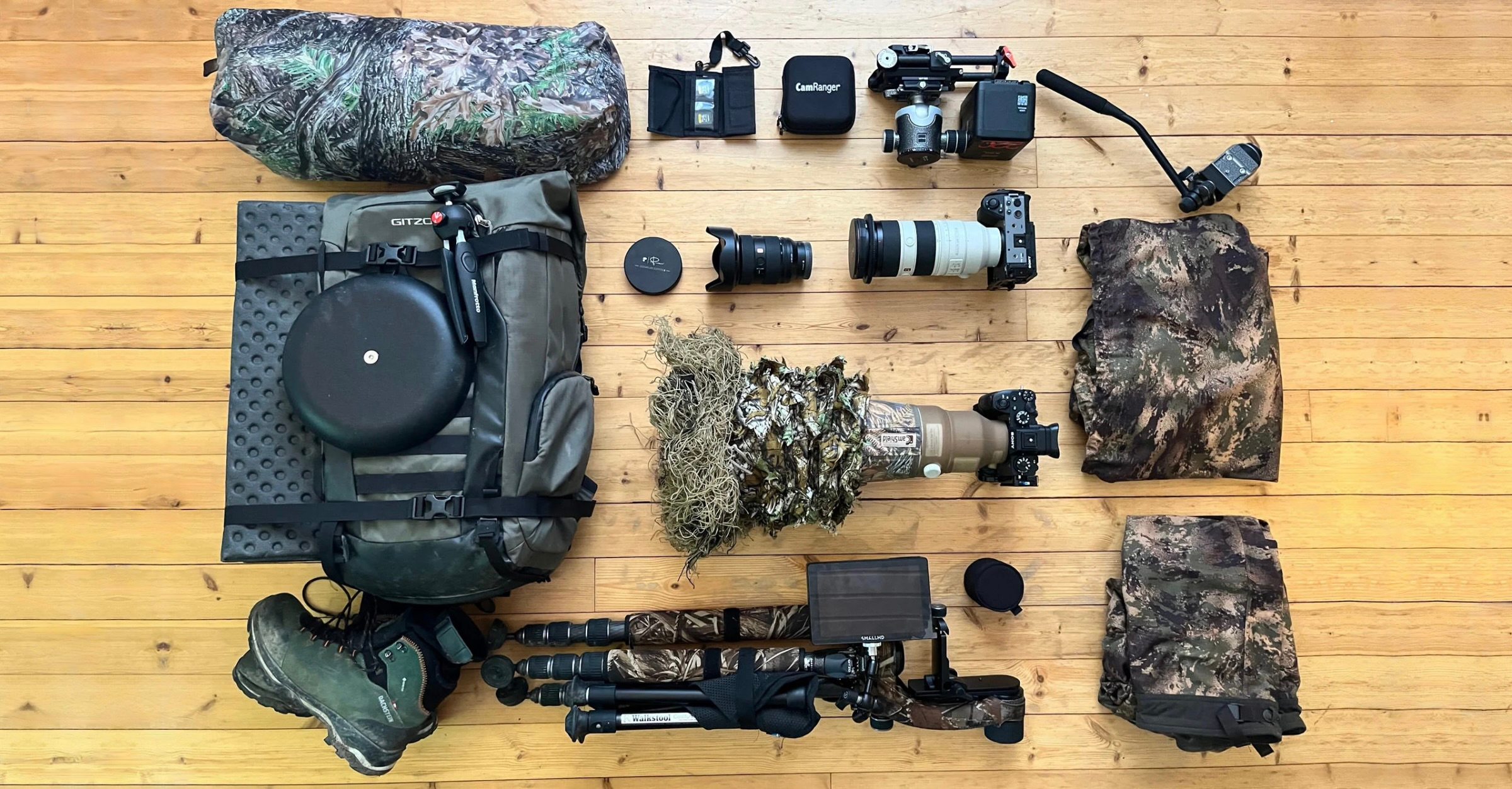 Backpack Wildlife Photographer Gear K&F Concept Camera Alpha