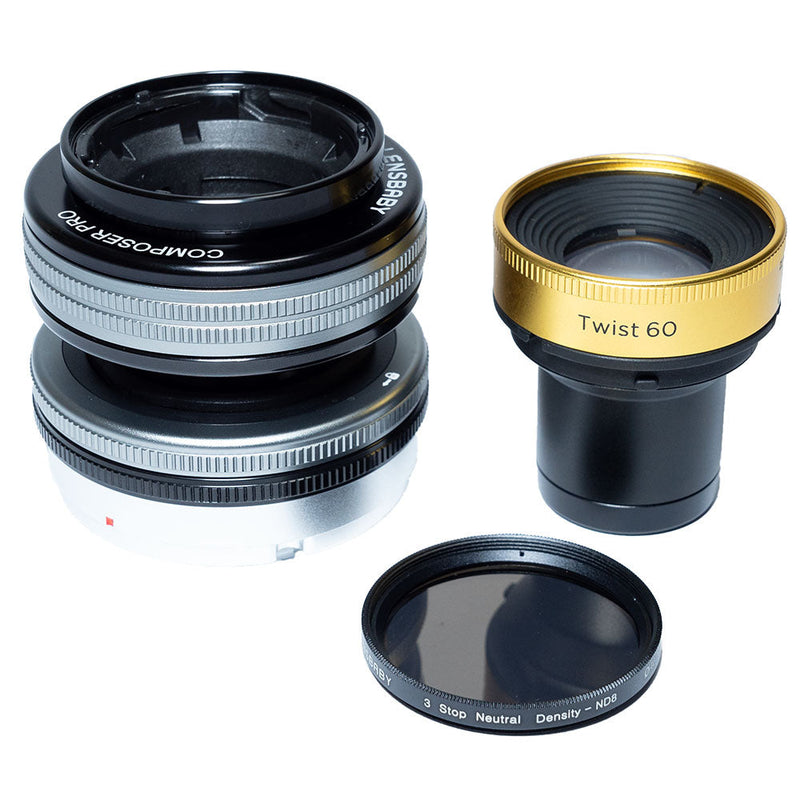 Lensbaby Twist 60 and Double Glass II Optic Swap Kit - Sony E