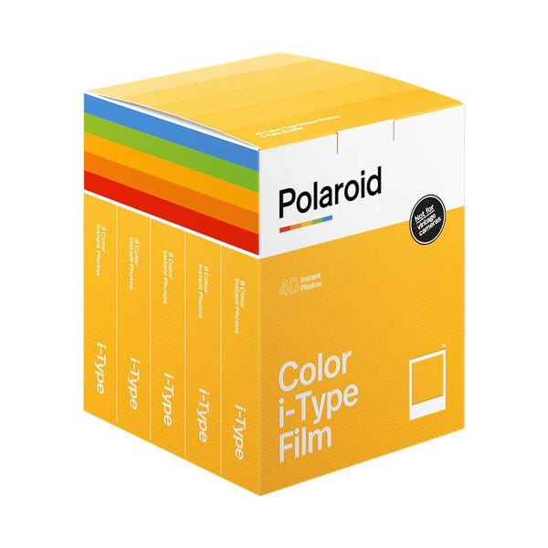 Polaroid i-Type Colour Film - Five Pack (40 Exposures)