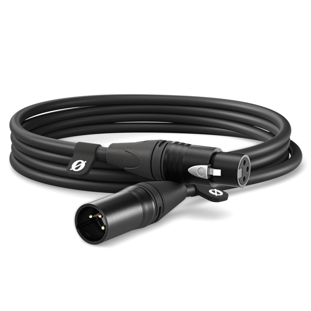 RODE Premium XLR Cable, 3M / 9.8 Feet, Black