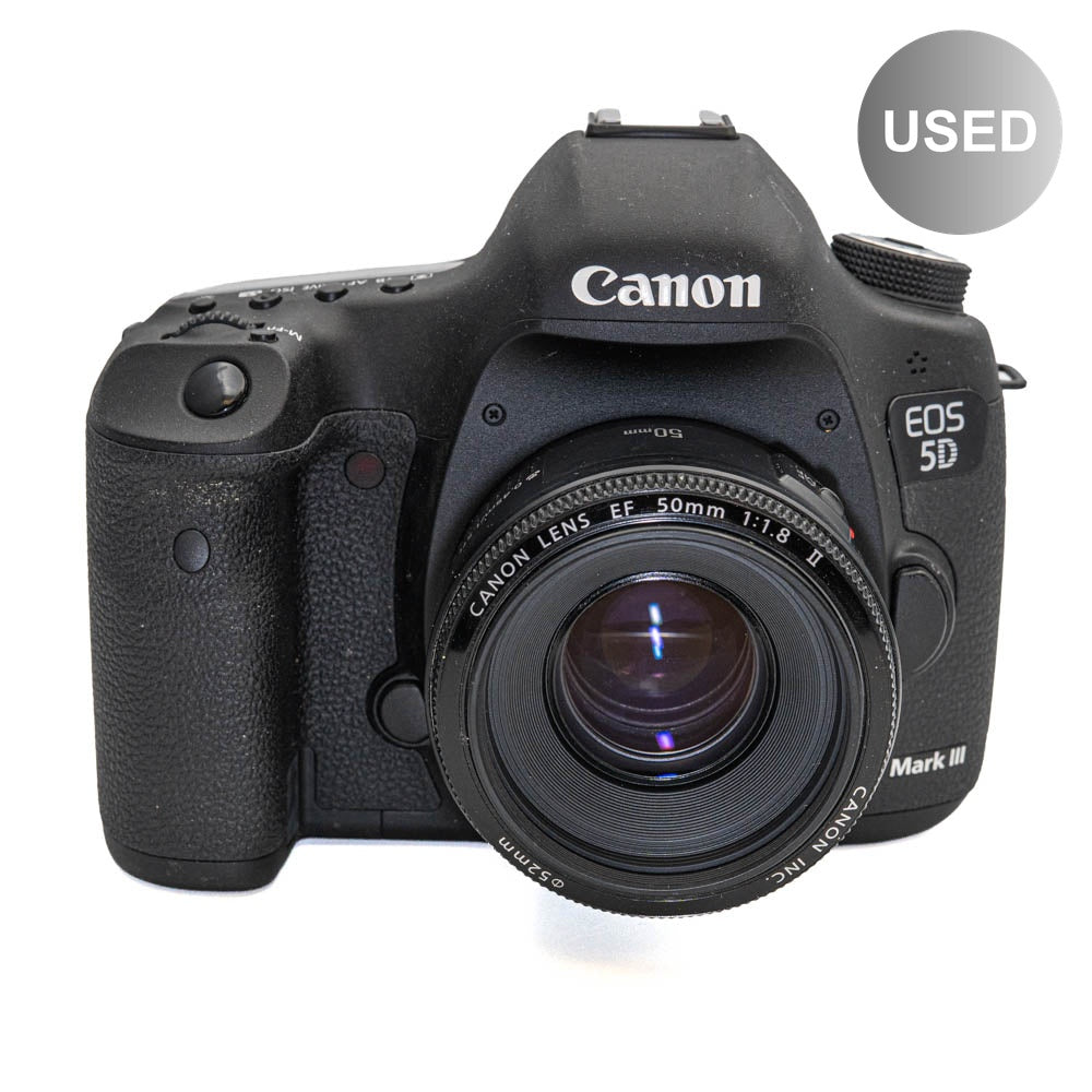 【プロカメラ】Canon EOS 5D Mark III + 50mm f1.8 Canon EOS 5D Mark III + Canon EF 50mm f1.8 II *Used