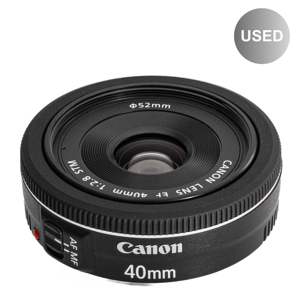 現状品　EF40mm F2.8 STM Canon EF 40mm f2.8 STM *USED