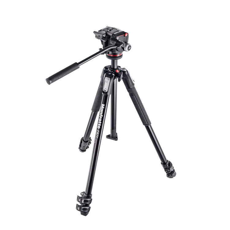 Manfrotto 190X3 Tripod with XPRO-2W Fluid Head