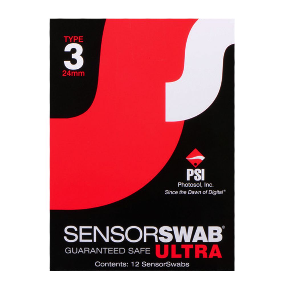 Photographic Solutions Sensor Swab Ultra Type 3 12 Pack