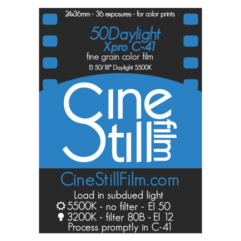 CineStill 50 ISO Daylight Xpro C-41 Film