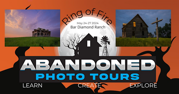 Abandoned Photo Tours: Bar Diamond Ranch - Ring of Fire