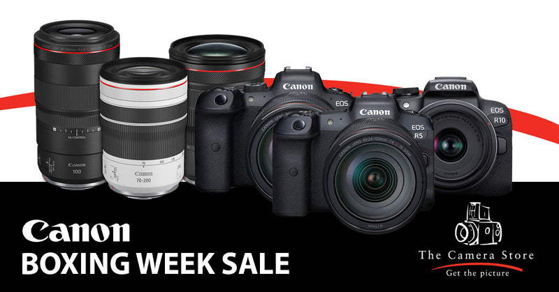Canon Boxing Week Sale