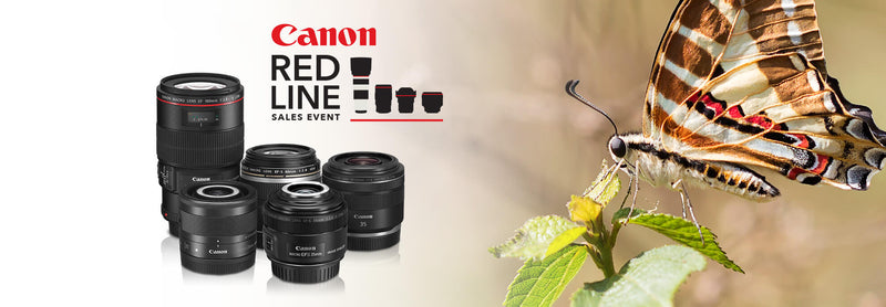Last Chance To Shop The Canon Red Line Sales Event!