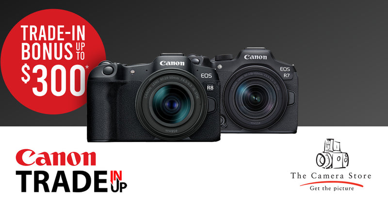 Canon Trade In Trade Up Program is on Now!