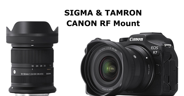 Sigma and Tamron Announce Canon RF Mount Lenses