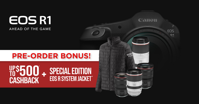 Canon EOS R1 Pre-Order Bonus