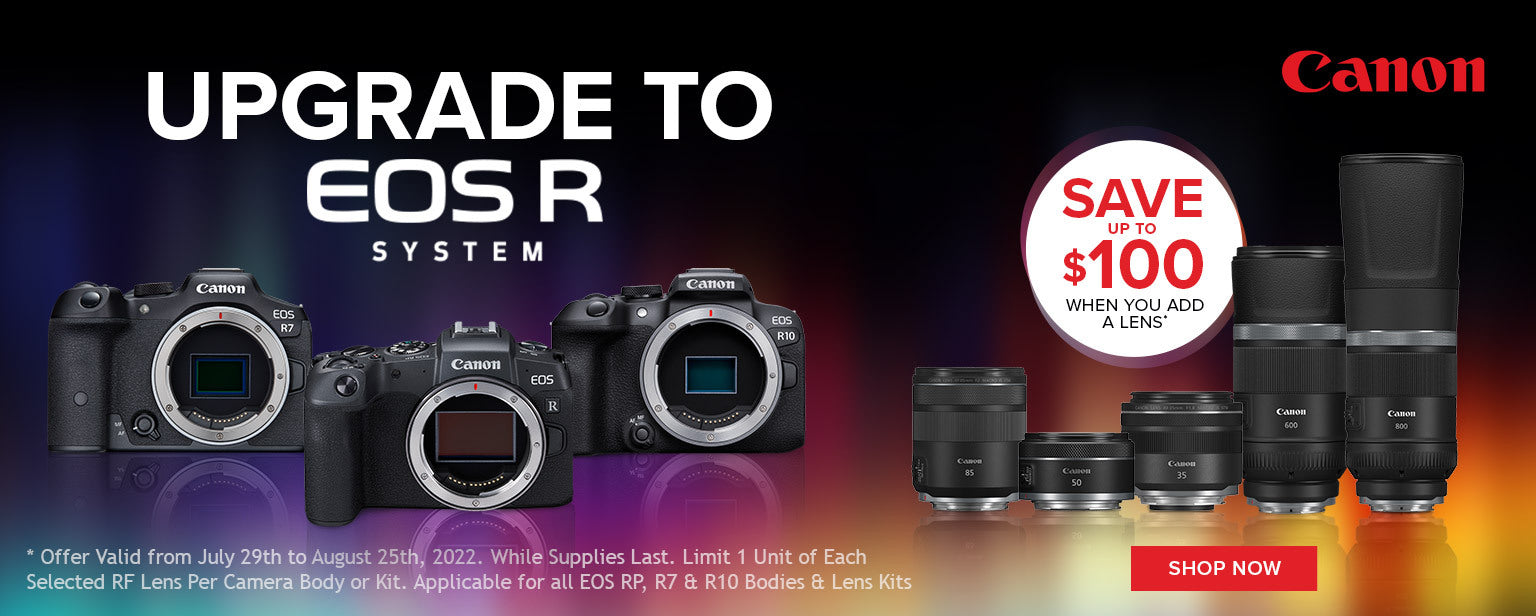 Canon Summer Add a Lens Promo