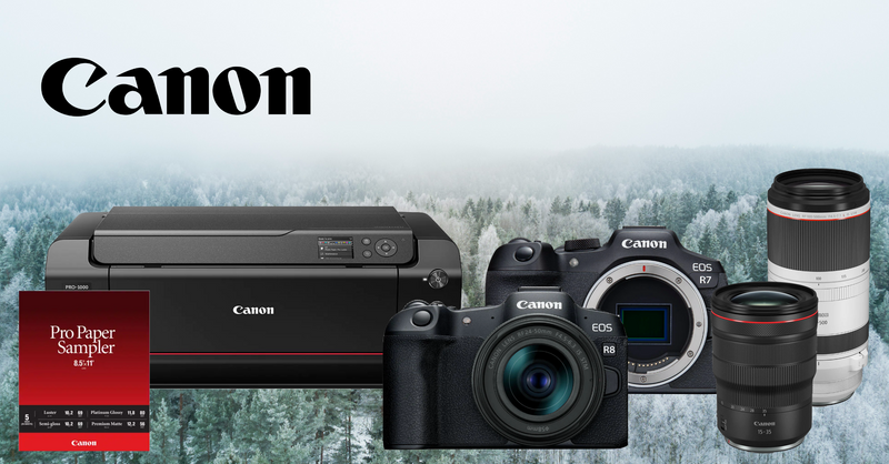 Canon Winter Sale with Stackable Promos