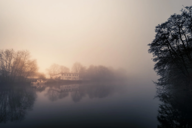 Behind The Shot: A Moody & Foggy River Reflection