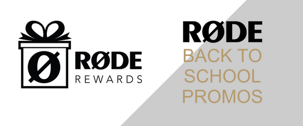 RØDE Back To School Promos & RØDE Rewards