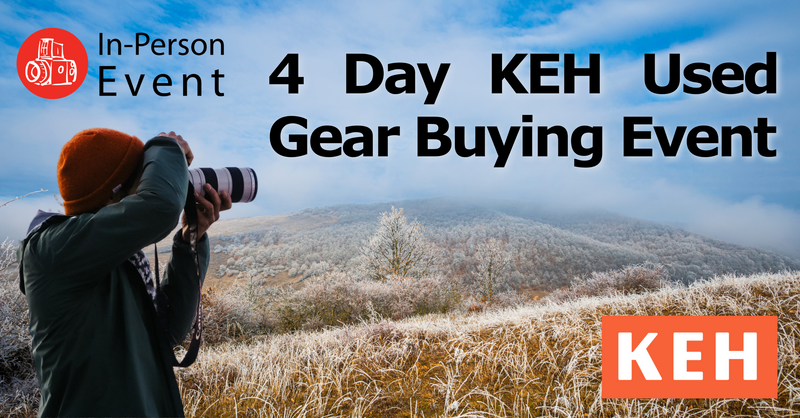 Four Day KEH Used Gear Buying Event