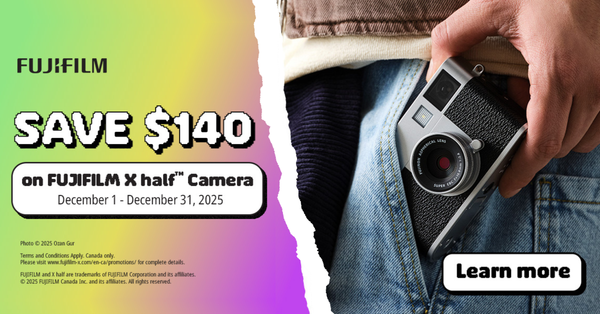 Save on the Fujifilm X Half for the Holidays
