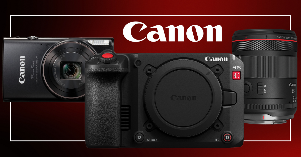 Introducing The New Canon EOS C50, RF85mm F1.4 L VCM & PowerShot ELPH