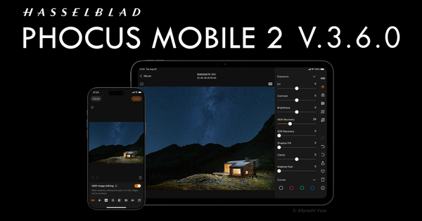 Phocus Mobile 2 V3.6.0 is Here