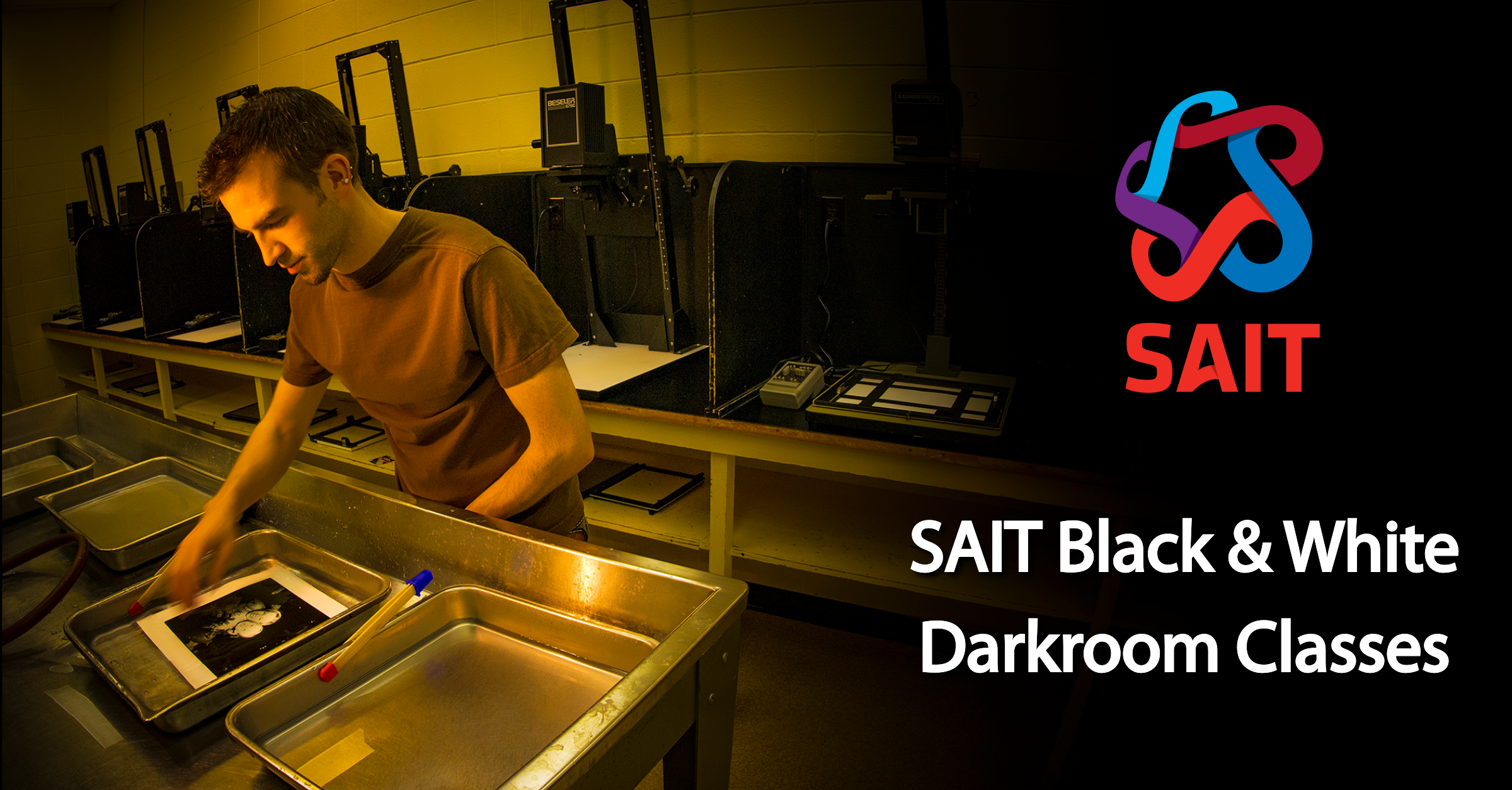 SAIT Black & White Darkroom Classes Spring 2024