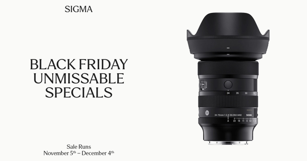 SIGMA Black Friday