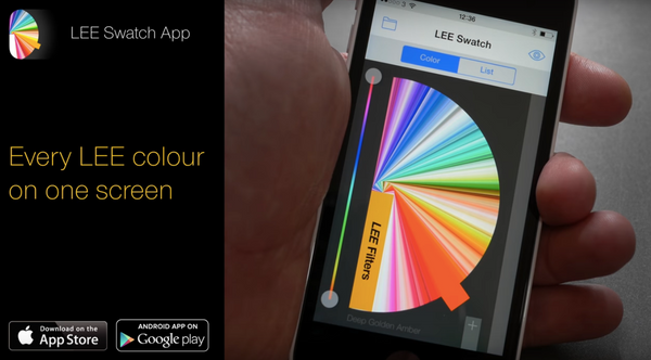 LEE Swatch - Lighting App for iPhone and Android