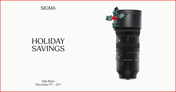 Sigma Holiday Sale