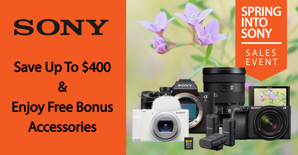 Spring into Sony Sale