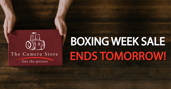 TCS Boxing Week Sale Ends Tomorrow!