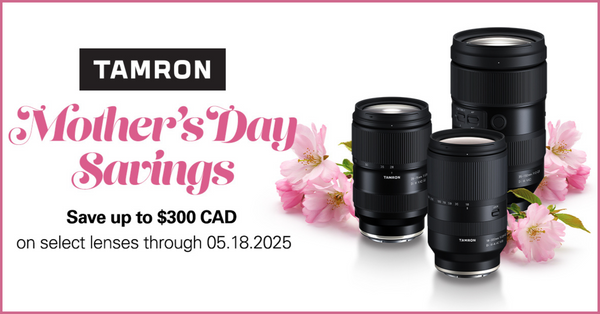 Tamron Mother's Day Savings