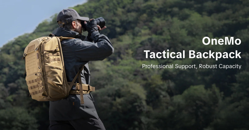 The Camera Store Unveils OneMo Tactical Backpack – The Ultimate Gear S