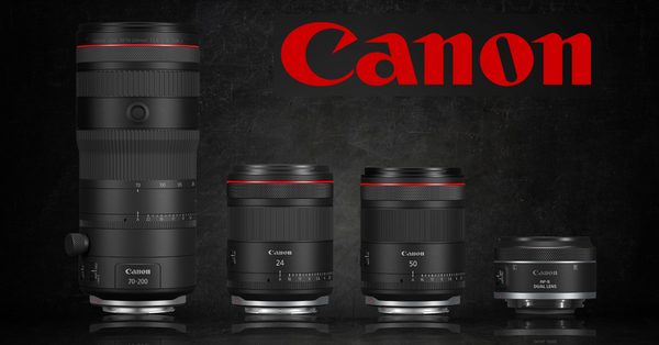 Three New Canon RF Lenses & A New Canon RF-S Lens