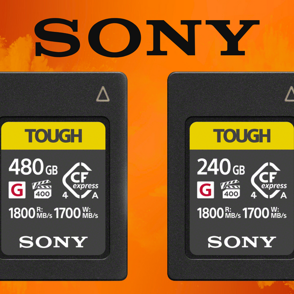 Two New Sony Tough CFexpress Memory Cards