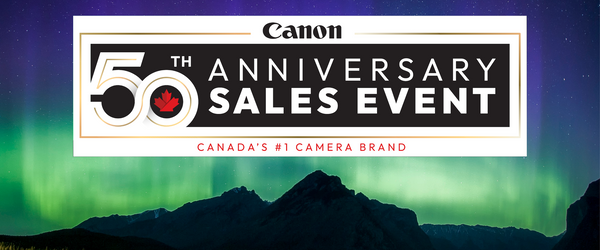 Canon Canada 50th Anniversary Promotion