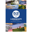 52 Assignments Landscape Photography book cover with scenic landscape photos and blue title band