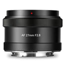 7Artisans AF 27mm f2.8 compact prime lens for Sony E, lightweight, high-resolution, fast STM motor, large aperture, close-up focus 0.3m