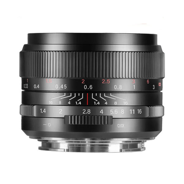 7Artisans 35mm f1.4 III manual focus prime lens for Canon RF cameras with aperture ring and durable metal mount