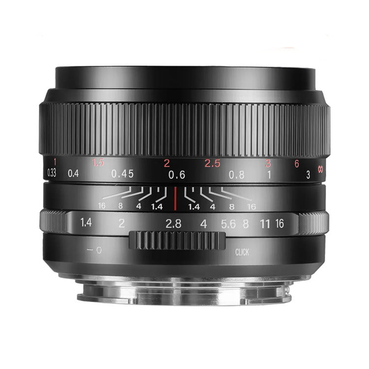 7Artisans 35mm f1.4 III manual focus prime lens for Canon RF cameras with aperture ring and durable metal mount