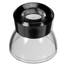 AP 8x Loupe with high-quality glass lens for 35mm slides and negatives magnification