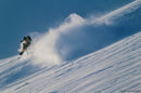 sports action photo of skier captured with Sigma 300-600mm f4 DG OS ultra-telephoto zoom lens