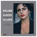 William Albert Allard photography retrospective book cover with portrait of woman behind veiled netting
