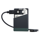 Angelbird Card Reader PKT SD fast USB-C reader for SD UHS-I and UHS-II cards with durable aluminum casing and write-protect switch