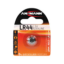 Ansmann LR44 1.5V alkaline battery for calculators watches and cameras