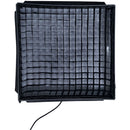 Aputure Amaran F22c LED Light with foldable softbox and fabric light control grid for soft, flexible lighting