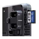 Atomos Ninja RAW 5-inch monitor-recorder mounted on a camera with ProRes RAW recording features and touchscreen controls