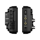 Atomos Ninja TX compact 5-inch monitor-recorder with HDMI and SDI inputs, Apple ProRes recording, CFexpress storage, and professional monitoring features